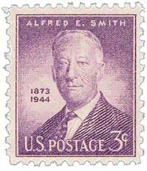 1945 Alfred E Smith Single 3c  Postage Stamp  - Sc#937 - MNH,OG