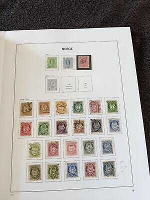 VEGAS -Norway Davo Album To ~1970, BOB Many Better Stamps - Hi $ Cat! ~55 Photos