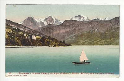 Vintage Switzerland Picture Postcard - Lake Thundersee (AN32)