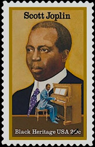 1983 Scott Joplin Single 20c Postage Stamps - Scott 2044 - MNH, OG - CW252c