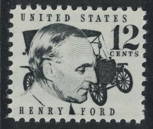 1968 Henry Ford Single 12c Postage Stamp - MNH, OG - Sc# 1286a