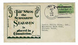 VEGAS -1939 Submarine USS Searaven Commission Cover - Portsmouth - FF218