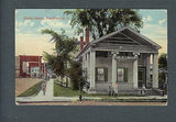 VEGAS - Vintage Fort Plain, NY - Public Library Unposted Postcard - FE511
