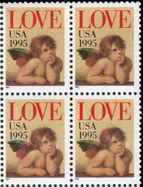 US Postage Stamp Single 1995 Love Cherub Issue 32 Cent Scott #2957 – Vegas  Stamps & Hobbies